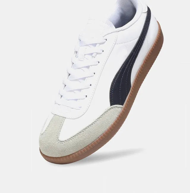 Anjrs men's casual running shoes in comfortable sports style, suitable for boys and men, in black with white accents.