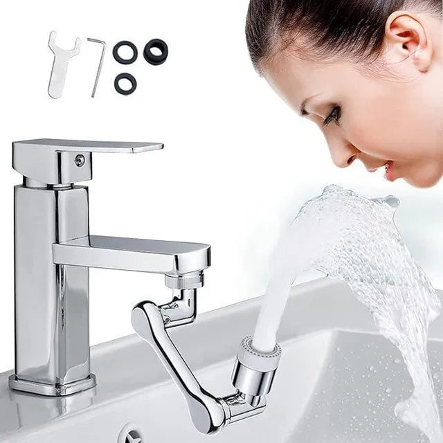 19202 2 Mode Splash Filter Kitchen Tap Faucet with extended spout, showcasing dual spray options and modern design.