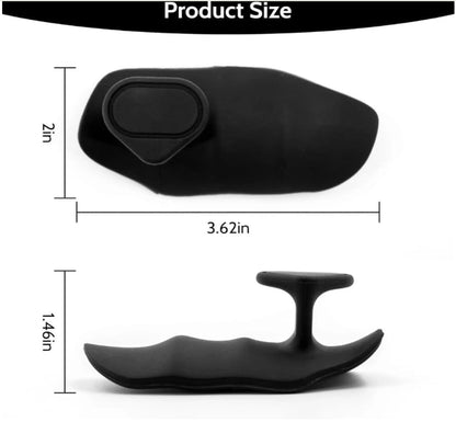 Pair of 18281 gymnastics hand grips with weight lifting grip pads, designed for improved grip during weightlifting and gym workouts.