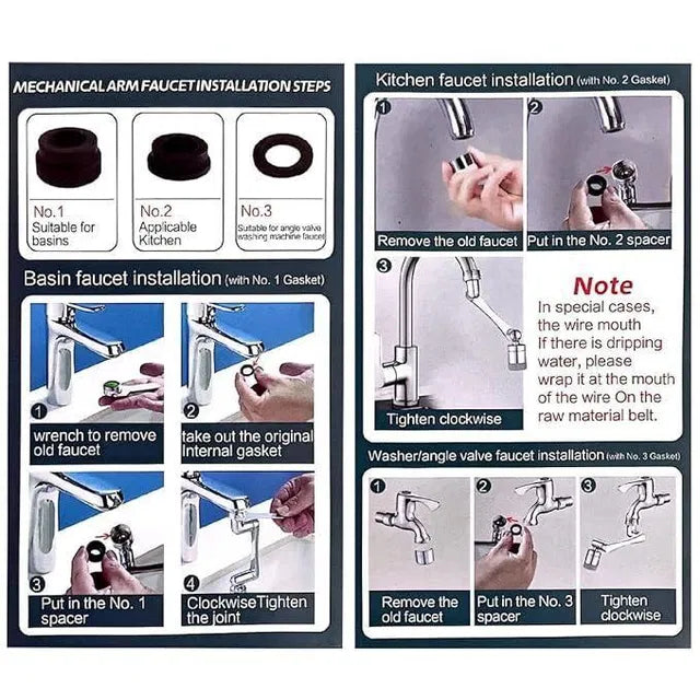 19202 2 Mode Splash Filter Kitchen Faucet with extended spout showing dual spray modes and modern design.