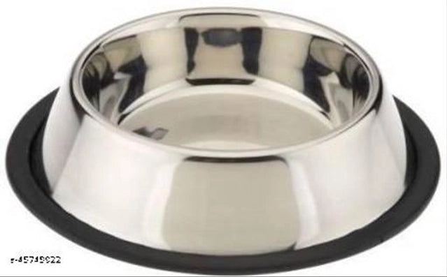 Colorful stainless steel pet feeding bowl with 150ml capacity, designed for pets, featuring a durable and easy-to-clean surface.