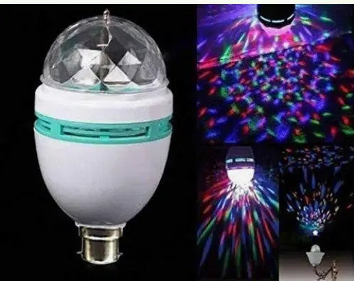 Rotating Disco Bulb 360 (Pack of 1)