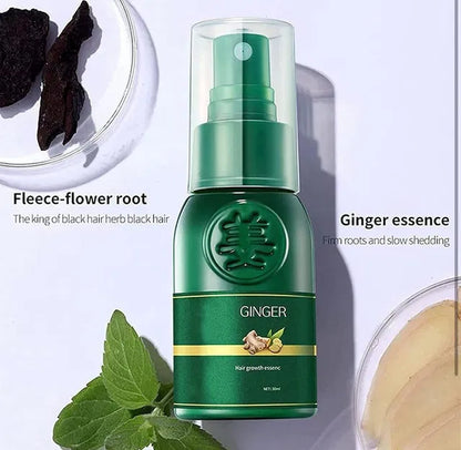 Japanese Hair Growth Spray 18058, 100ml bottle, featuring spray nozzle and sleek packaging in a pack of two.