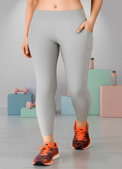 Girls' yoga pants from the 26056 brand, featuring comfortable fit and stretchy fabric ideal for active wear.