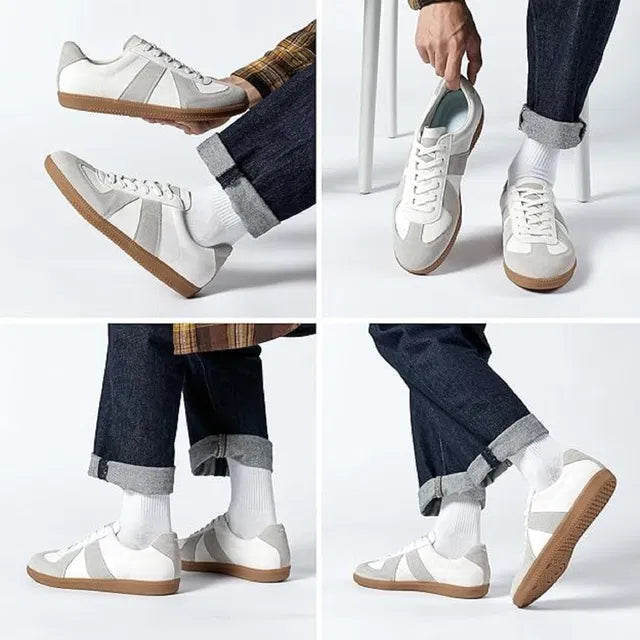 Men's casual sports shoes by 1889, stylish and comfortable running shoes for boys and men, featuring a sleek design.