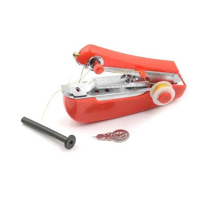 Portable 1238 sewing machine with compact design, featuring sewing tools and accessories for easy sewing on the go.