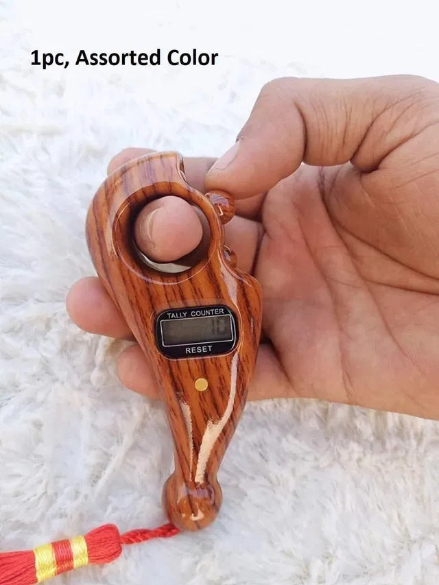 Digital Jaap Mala by 22927, JapCounter™ for prayer and meditation, featuring sleek design and digital counter functionality.