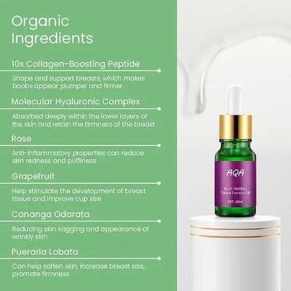 Pair of 20 ml Essential Oil Bust Enhancing Oil Heaters by 16182, designed for health care and bust enhancement.