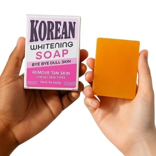 Korean 5912 Whitening Shaving Soap Bar Pack of 2 with smooth lather and brightening skincare benefits