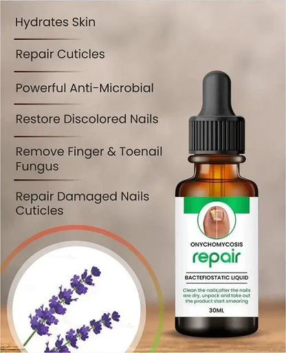 Natural 1238 professional serum for nails, designed to reduce stretch marks, scars, and improve skin elasticity.