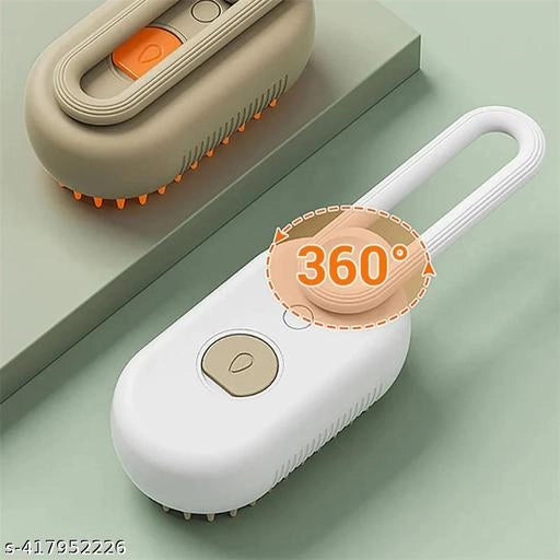 Colorful electric pet massage comb from 15929, designed for gentle grooming and relaxing pet beds in a multicolor design.