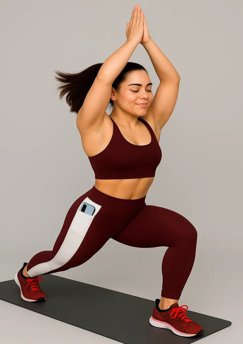 Girls' yoga pants from 26056, featuring a comfortable fit and flexible fabric, suitable for active wear and casual outfits.