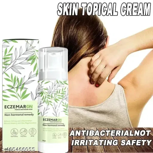 Eczemaron antifungal face cream for ringworm, eczema, and fungal infections, with moisturizing and soothing properties.