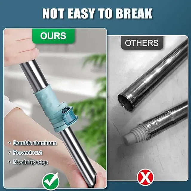 26041 2-in-1 floor cleaner brush and silicone squeegee broom showing a versatile wiper with a handle and cleaning surface.