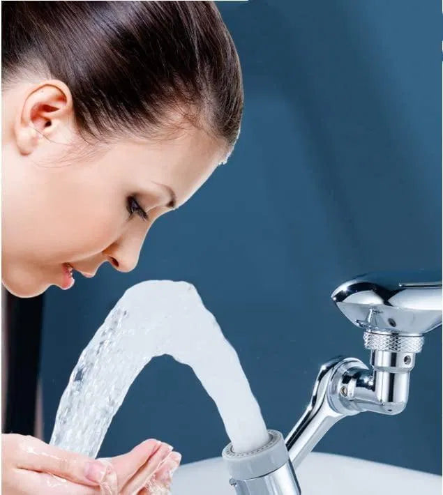 19202 2 Mode Splash Filter Kitchen Tap faucet with extended spout and dual spray modes, suitable for modern kitchen sinks.