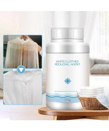 Two packs of 25560 Household White Clothing Reducing Agent cream bottles, used for stain removal and whitening in laundry.