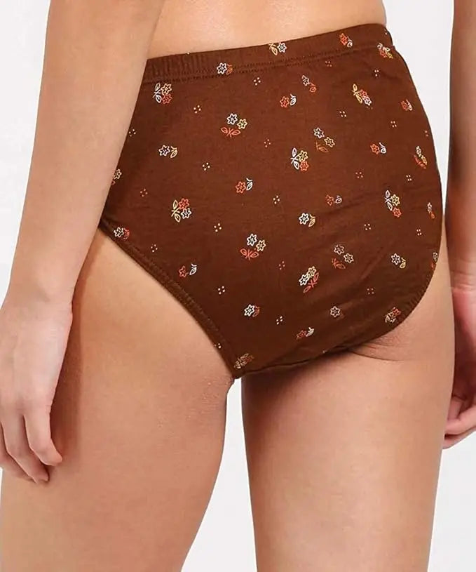 Pack of 5 women's hipster briefs in multicolor by 18944, featuring comfortable fit and stylish design.