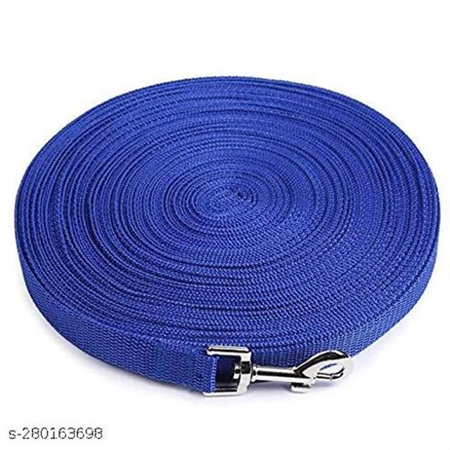 Multicolor nylon dog training leash from 15929, featuring a durable design with a comfortable handle for leash control.