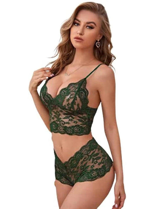 Girls lingering set from 8588 women's lingerie sets, featuring a delicate and stylish design with soft fabric and intricate details.