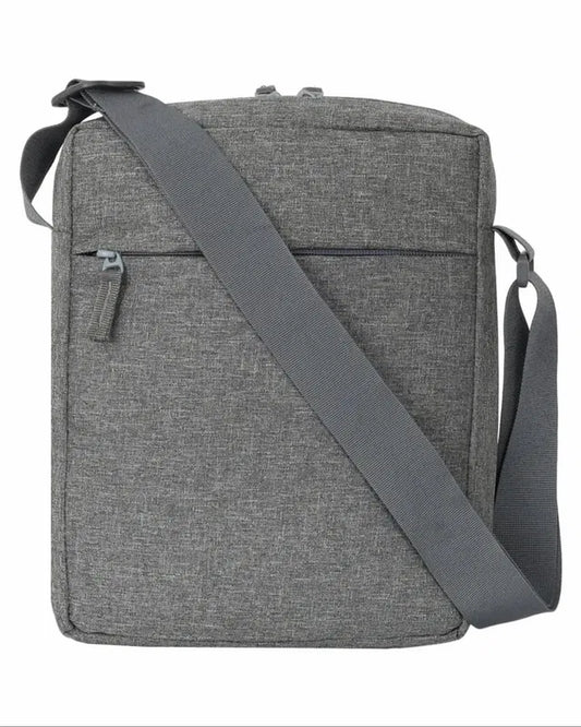 Facto polyester office side bag for mobile devices, featuring a sleek design and multiple compartments for convenient organization.
