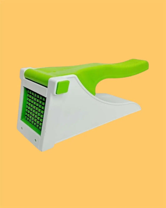 Manual vegetable slicer and potato chopper from 1238, showing stainless steel blades and ergonomic handle for easy food prep.