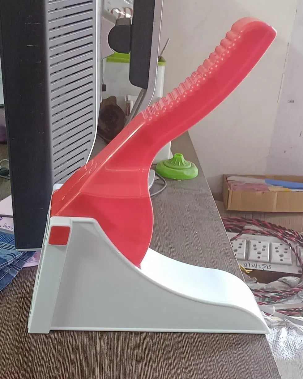 Manual vegetable slicer and potato chopper from 1238, heavy-duty kitchen tool for slicing and chopping vegetables efficiently.