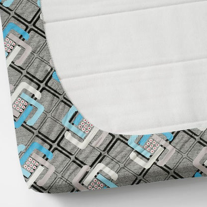 Premium microfiber fitted bedsheet with two pillow covers, elastic edges, in size 70x76 inches, by brand 19676
