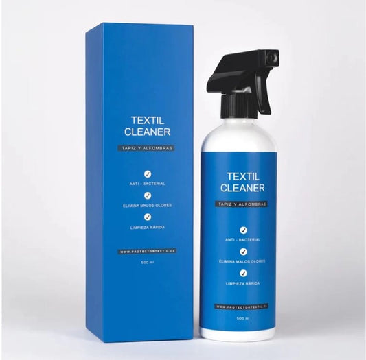 Pair of 35930 fabric stain cleaner spray bottles with cleaning cloths, 200ml each, for stain removal and fabric freshness.