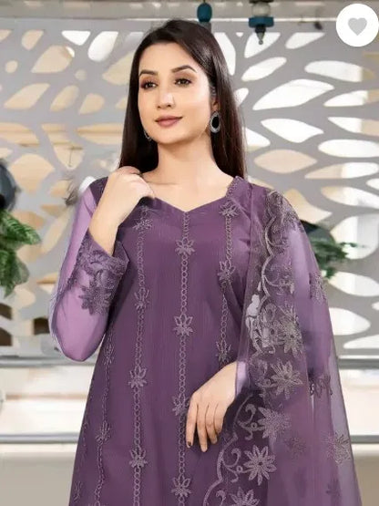 Women's kurta set with dupatta and bottomwear by 15801, featuring a traditional design and vibrant fabric details.