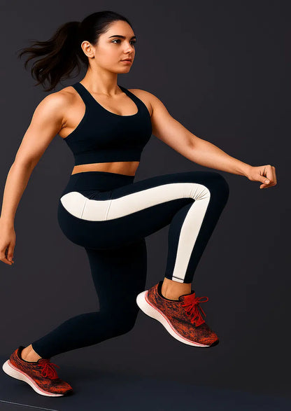 Girls' yoga pants from 26056 brand, soft and stretchy women's yoga pants with comfortable fit for active wear.