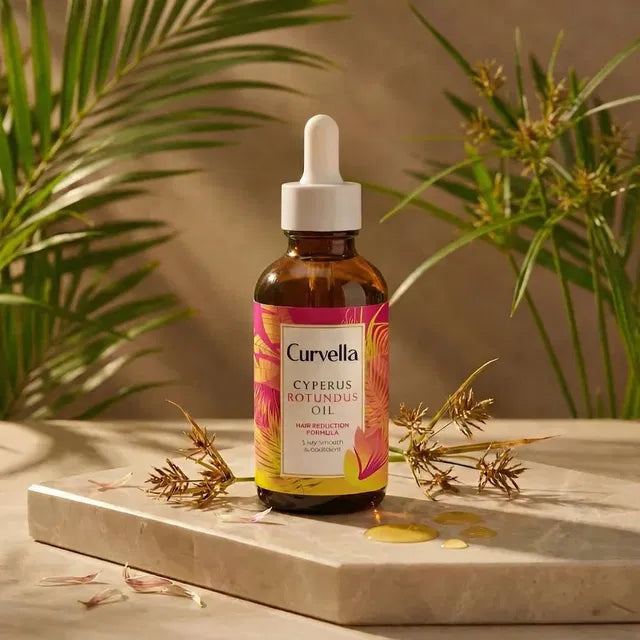 31092 Layali Follicle Calm Oil in a glass bottle with a dropper, designed for scalp soothing and hair follicle care.