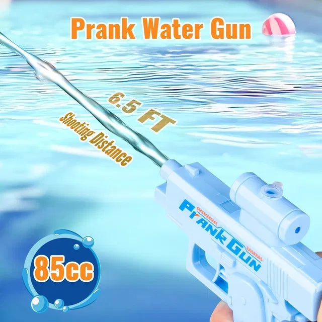 Colorful Prank Water Gun Toy by 4485, a fun toy gun perfect for outdoor play in assorted vibrant colors.