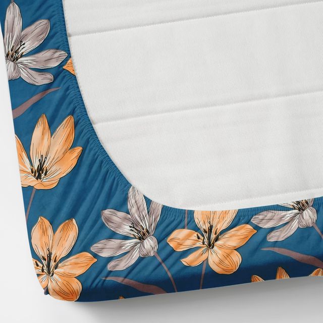 Premium microfiber fitted bedsheet with two pillow covers, elastic fit, 70x76 inches, by brand 19676, in a soft, smooth fabric.