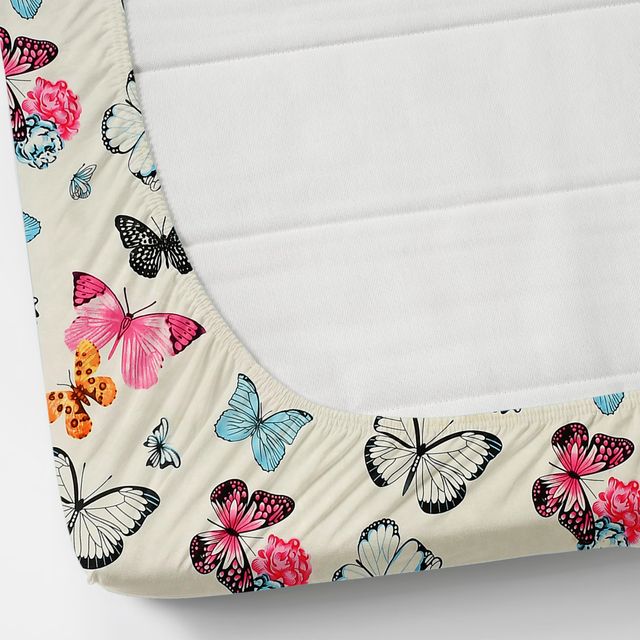 Premium microfiber fitted bedsheet with elastic edges and two pillow covers, measuring 70x76 inches, in a soft, smooth fabric.