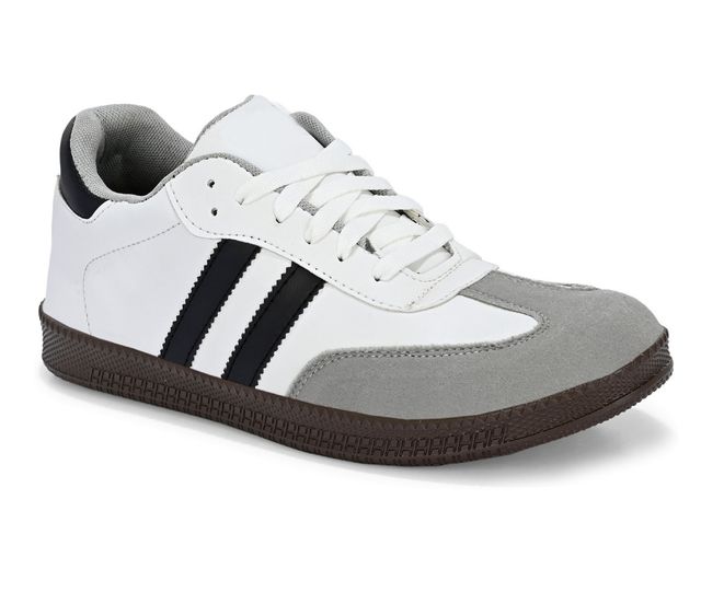 Anjrs men's casual sports shoes in black with white accents, designed for running and everyday comfort.
