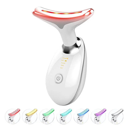 1238 multifunctional facial skin care massager with ergonomic design and multiple treatment heads for improved skin health.