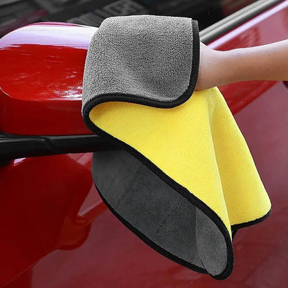 Pack of two 1238 double-sided automotive cloths, versatile car towels for cleaning and detailing vehicles.