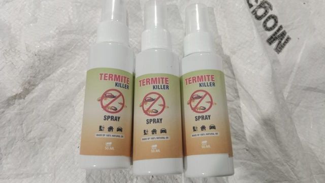 205 Termite Killer Spray 150ML in a pack of 3, a pest control spray used for termite treatment and prevention.