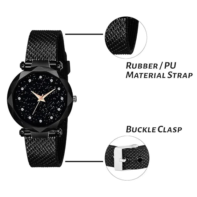 Elegant women's analog wrist watch with a silver-tone dial and strap, suitable for girls and women from brand 25960.