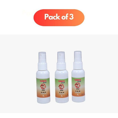 205 Termite Killer Spray 150ML pack of 3, effective pest control spray for termites on wood and infested areas.