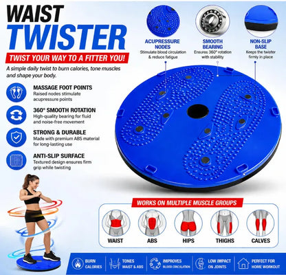 Tummy Twister Board for Waist Trimming (Pack of 1)