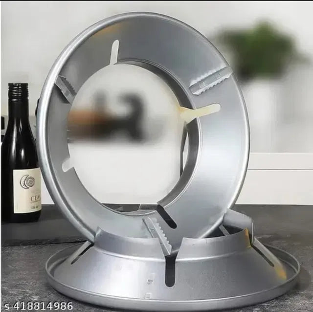 Two gas burner stand support rings for gas stoves, compatible with 18057 gas stove replacement parts, shown in a close-up image.