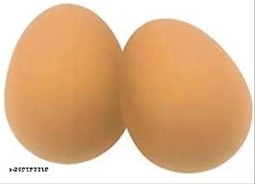 Multicolor bouncing egg toy for pets, designed for playful entertainment, shown on a pet bed by brand 15929.
