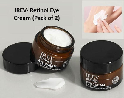 Two 30 ml bottles of 1361 Retinol Eye Cream, a skincare cream for eye area, displayed in the image.