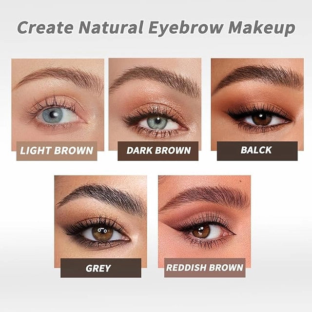 Two waterproof 18279 microblading eyebrow pencils with micro-fork tip applicators, designed for precise eyebrow enhancement.