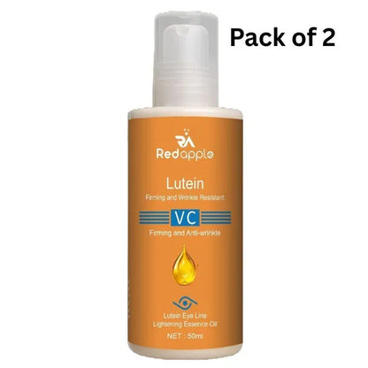 Creams, Lutein Firming and Anti-Wrinkle 50ML bottles, featuring smooth, rejuvenating skin care in a pack of two.
