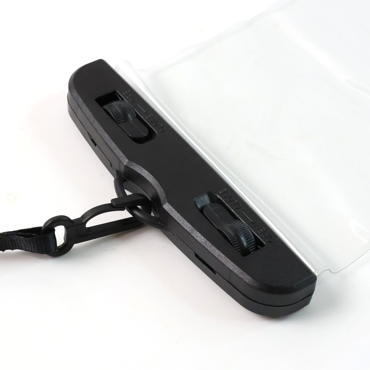 Transparent waterproof mobile cover pouch by Wukusy for smartphones, sealed plastic protective case for all mobile phones.