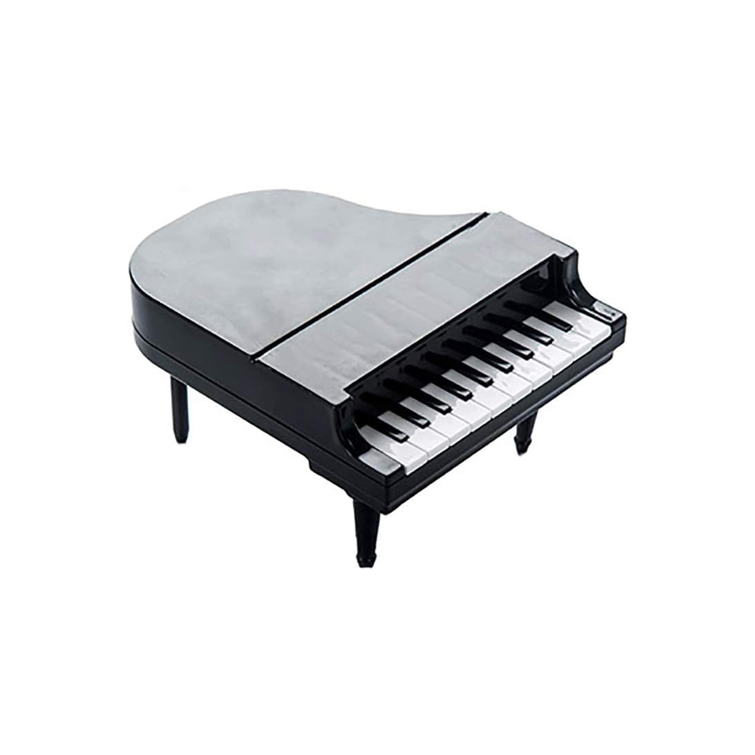 Wukusy 10-piece creative piano-shaped fruit forks set for dessert and snack picking, ideal for kitchen and dining use.