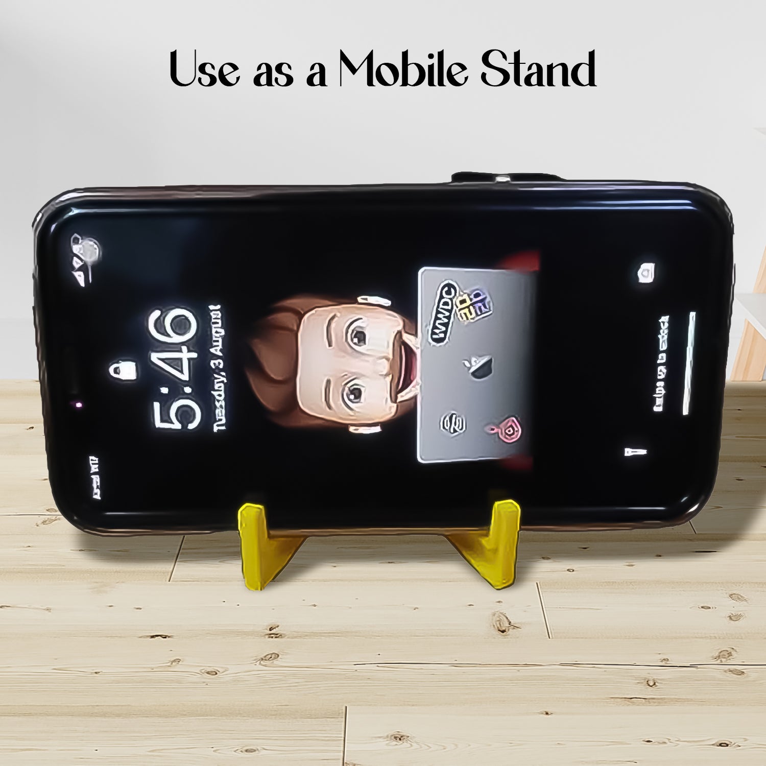 Set of 100 multicolor 2-in-1 plastic keychains with mobile stands and phone holders, ideal for home improvement and organization.