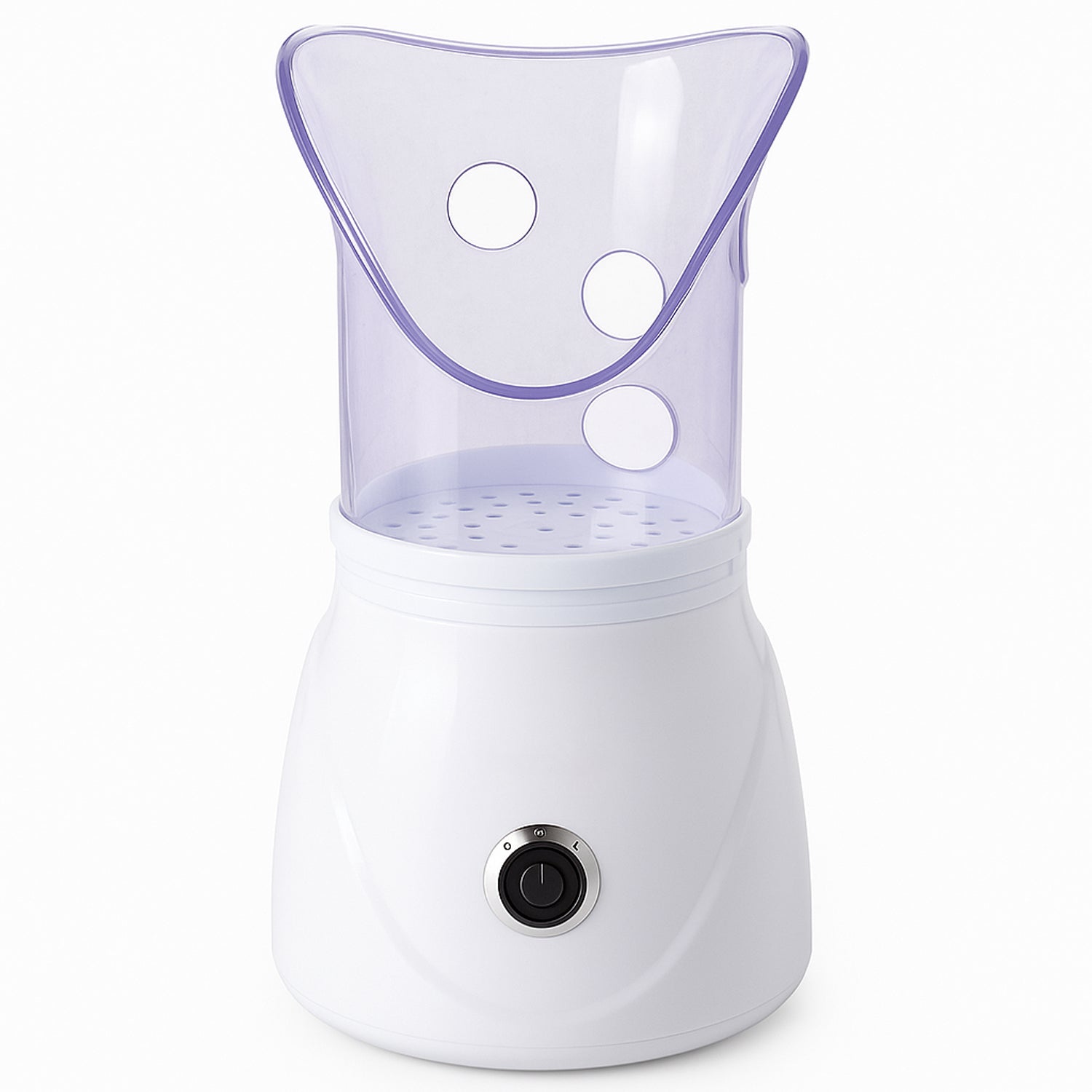 Wukusy Orbit Professional Facial Steamer 130W, health care device with steam outlet and control panel for facial skin treatment.